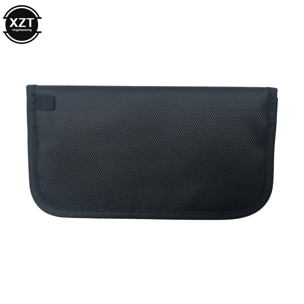 Portable Car Key Signal Blocker Case Faraday Cage Fob Pouch Keyless RFID Blocking Bag RFID Card Protector Car Accessories