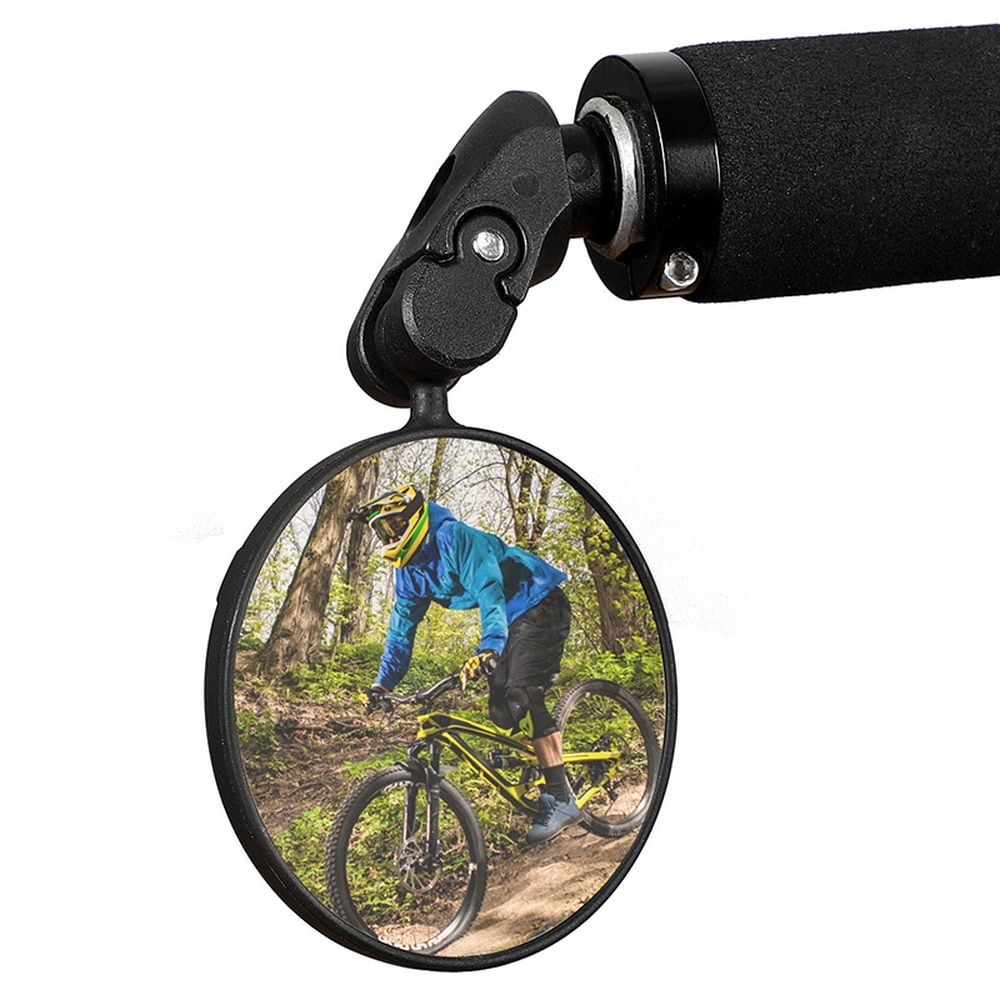 Cykel backspegel 360 rotera cykel backspeglar mtb mountainbike cykling vidvinkel spegel 18-22mm styre