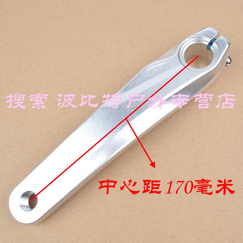 Manivela de bicicleta de montaña, pieza de reparación, brazo izquierdo, 170mm, para SHIMANO DEORE 590/596/610/SLX/XT