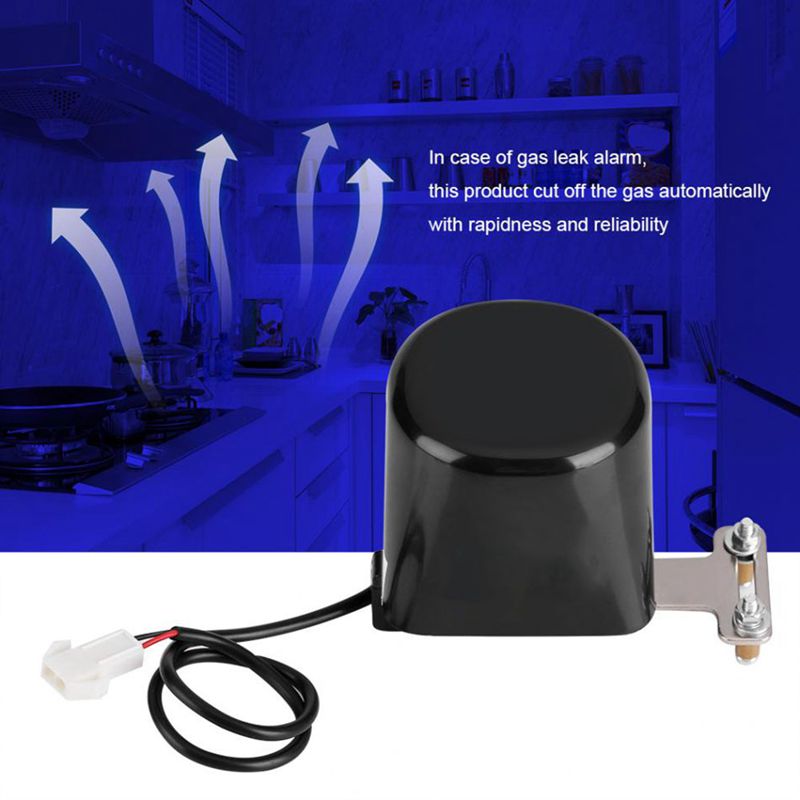 G1/2in Electric Automatic Manipulator Shut Off Valve High Pressure Hydraulic Valve for Alarm Gas Water Pipeline Security Device