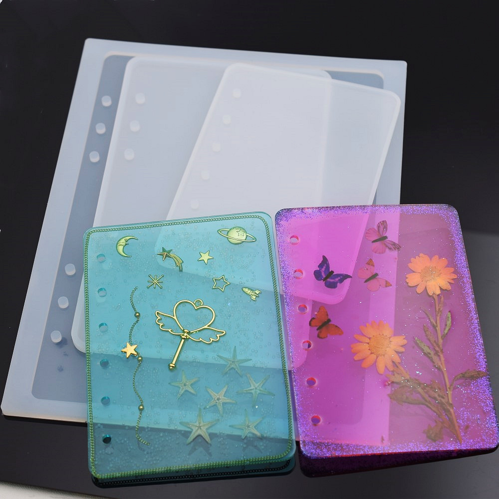 Snasan Notebook Cover Silicone Mold Voor Sieraden Hars Siliconen Mal Handgemaakte Diy Epoxyhars Mallen
