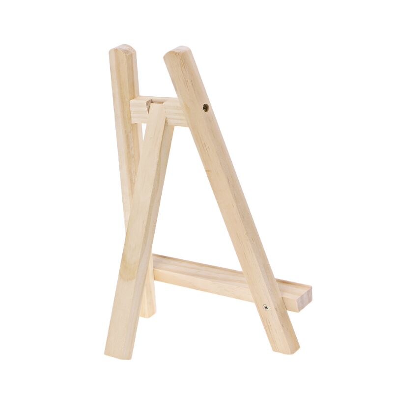 mini drewno sztaluga reklama wystawa półka ekspozycyjna malowanie uchwyt stojak dla artysty sztalugi obraz rzemiosło drewniany stojak
