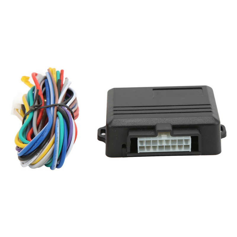 Power Window Roll Up Module Black ABS Car Power Window Closer Module Antiwear for 4 Door Cars