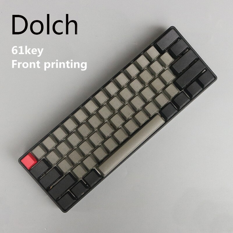 PBT keycap Poker2 gh60 61 keys are available in a variety of colors, suitable for most mechanical keyboards: 6