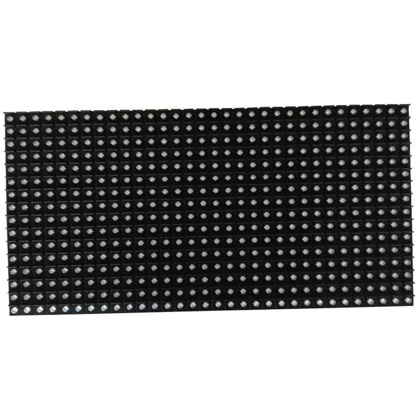 P10 DIP570 32x16dots módulo led a todo color al aire libre 320*160mm, pantalla de visualización led rgb, cartelera de pared de vídeo led para exteriores