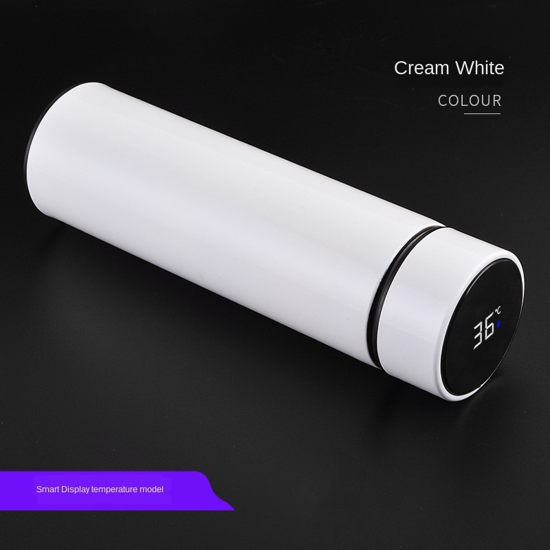 Kreative Thermos Tasse Clever Thermometer Wasser Tasse LED-anzeige Temperatur Geschäft Thermos Tasse Wasser Flasche Wasserkocher Thermos: A