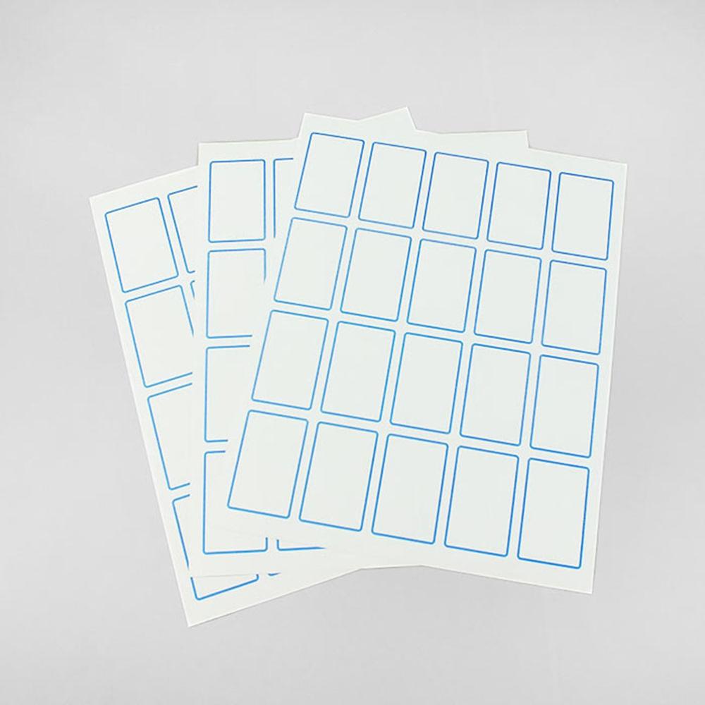 10 Pages Self-Adhesive Sticker Lab Office Handwriting Printable Reagent Bottles Stickers Experimental Classification Labels Note