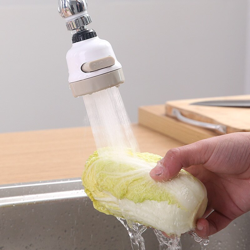 Grifo TRES-Velocidad de ducha Splash-a prueba de agua ahorro de grifería de cocina doméstica de electrodomésticos de cocina Filtro de Ducha