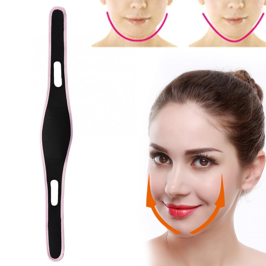 Sova ansiktslyft mask massage shaper ansikts bantning haka hals lyft upp bandage korrigering bälte ansiktsformare bandage ansiktskorrigerare