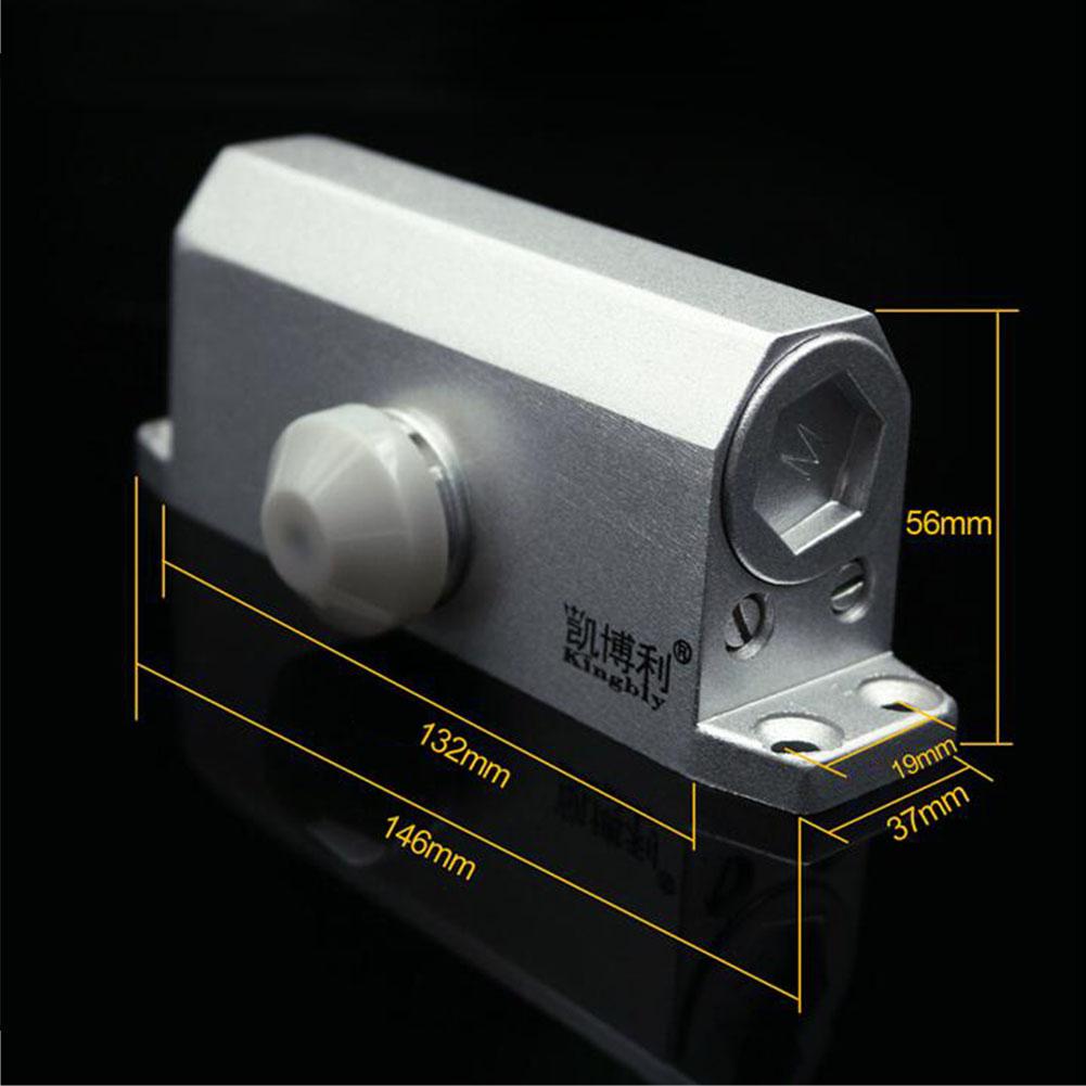 Adeeing Small Automatic Adjustable Door Closer Door Hinge for Wooden Cabinet Fire Door No Fix