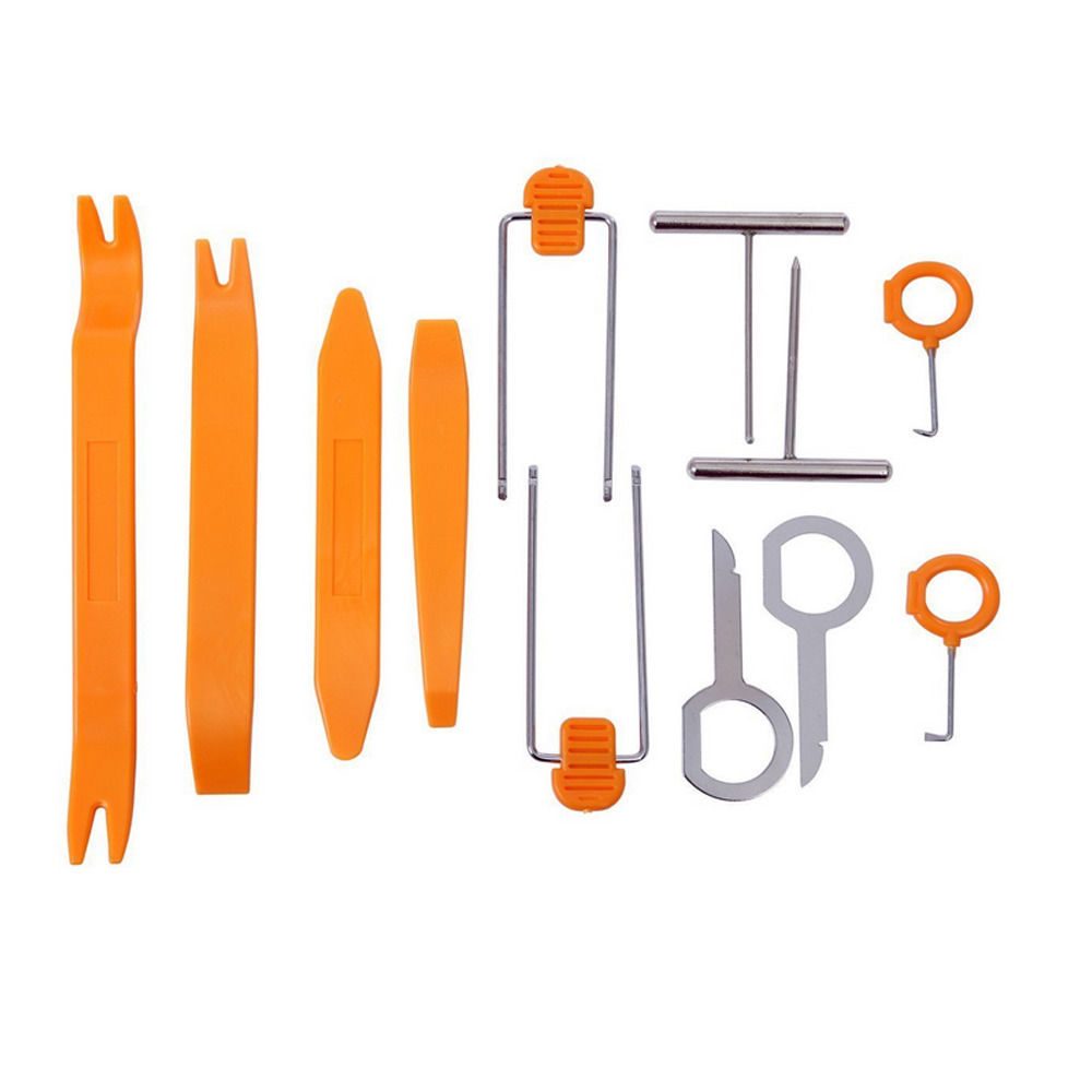 12 Uds. Herramienta para el Audio del coche quitar instalación Pry Kit de herramientas de reparación para Ford Focus MK2 MK3 MK4 kuga Escape Mondeo Ecosport