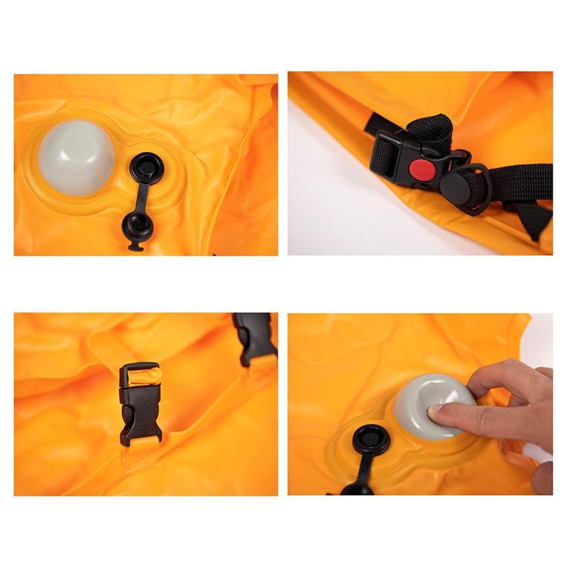 Snorkelen Kajakken Varen Drifting Reddingsvest Water Sport Vissen Surfen Zwemmen Drijfvermogen Volwassenen Opblaasbare Reddingsvest