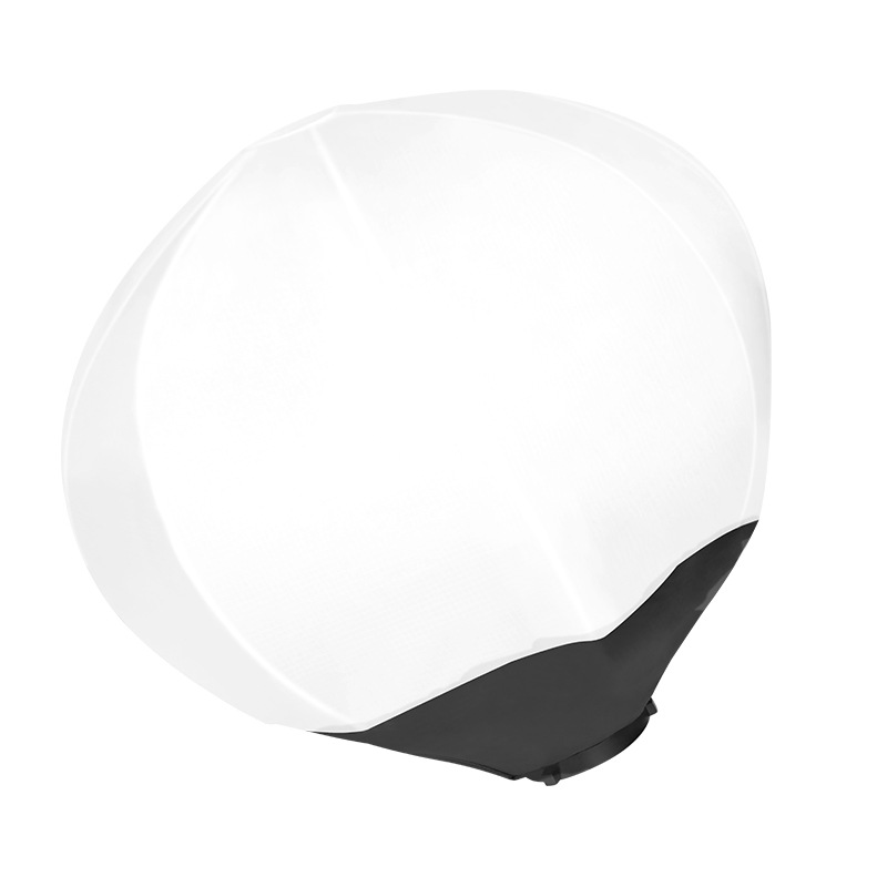 Fotografering mjukt ljus boll låda skydd livesändning fyllningslampa boll skydd fotografering sugrör belysningsset: Grå