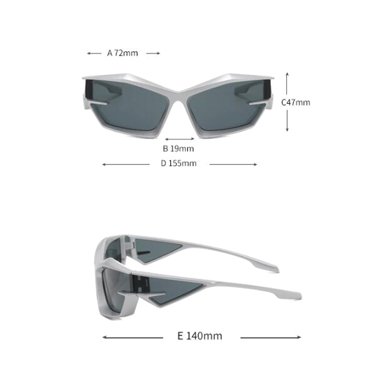 Gafas deportivas con lentes UV400 para hombre y mujer, lentes para correr al aire libre, pescar, acampar, bicicleta, gafas de sol para ciclista MTB