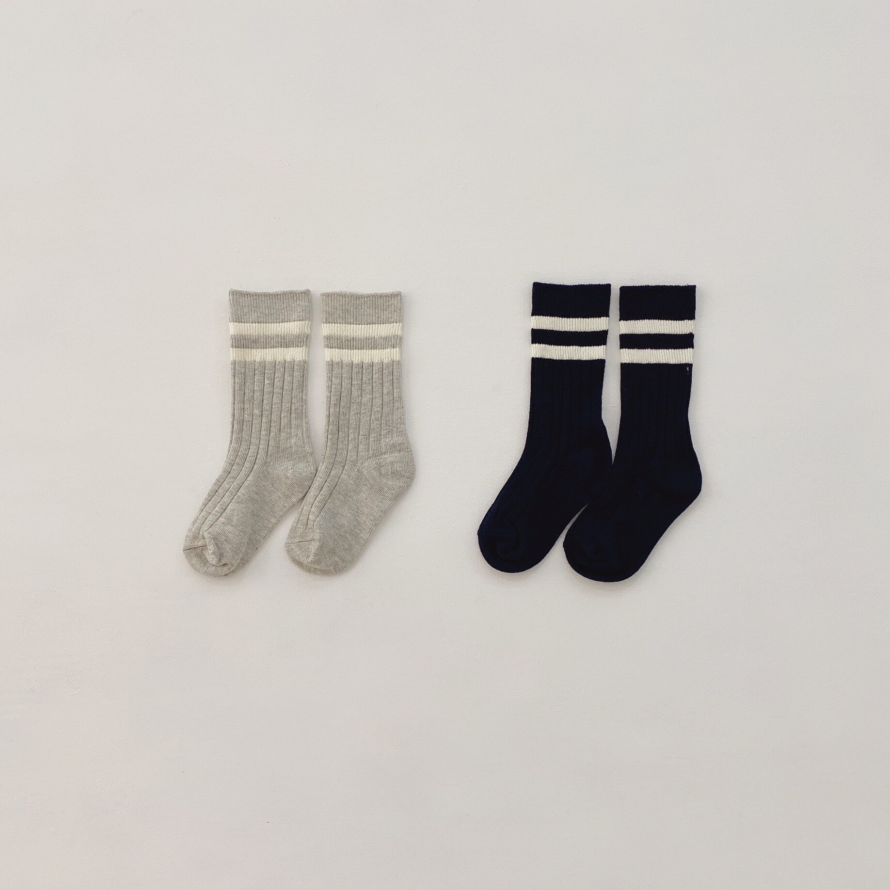 2 pares/lote meias de bebê listrado conforto algodão crianças meias crianças meninos meninas meias para 1-6 anos roupas de bebê acessórios: S 1-3T
