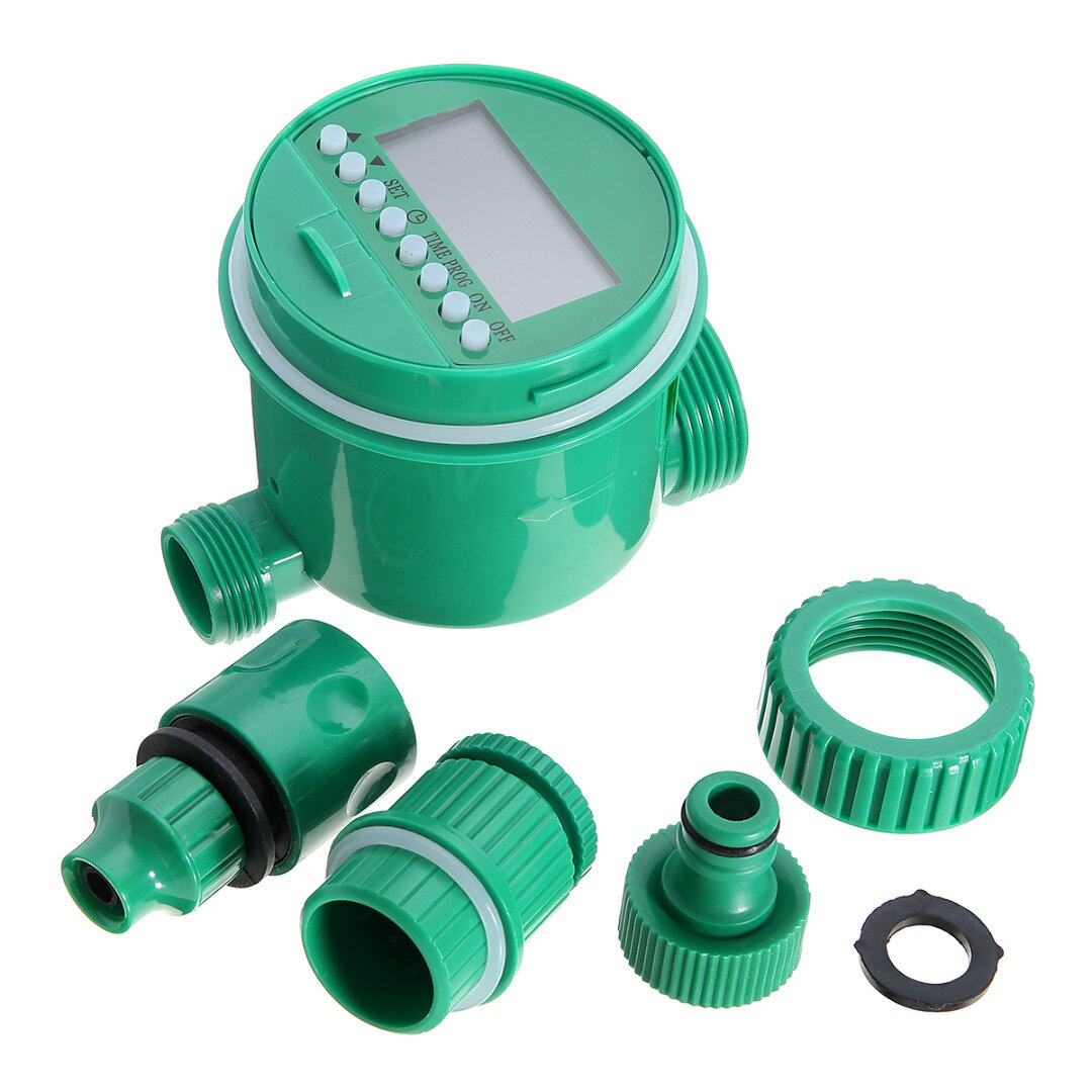 Garden Sprinkler Control Timer Digital LCD Programmable Clock Irrigation Timer Automatic Watering Timer Controller