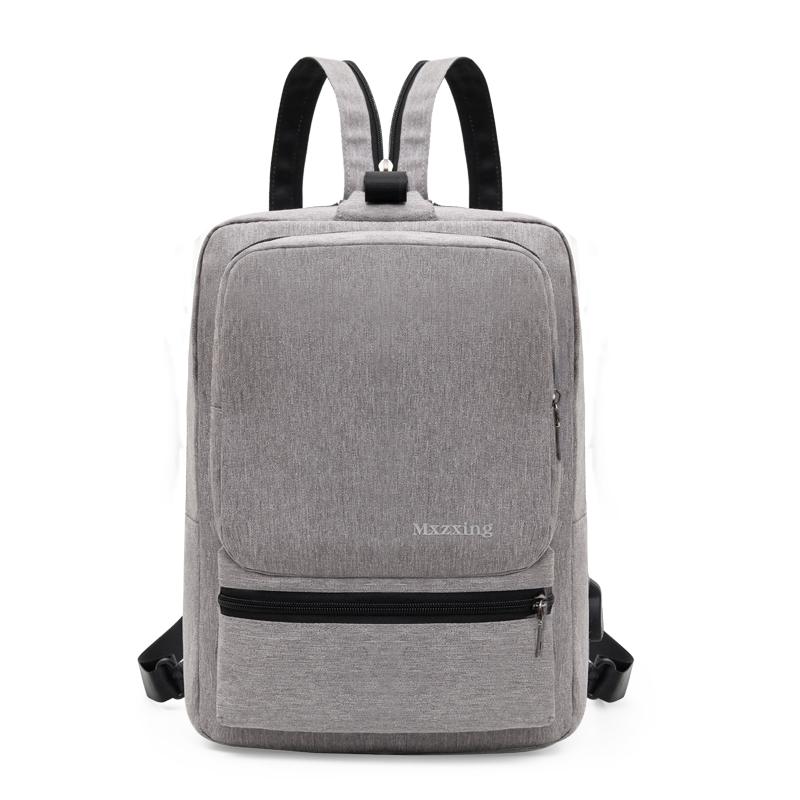 Rucksack Männer Rucksack Multifunktions Oxford Tuch Tragen Rucksack Mochilas Brust Pack Casual Sling Schulter Tasche Bagpack: Gray