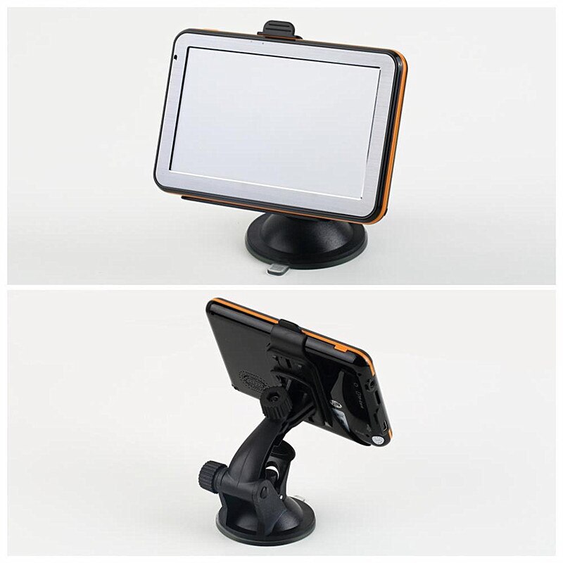 5 inch touchscreen auto gps navigatie satelliet navigator 800 mhz cpu 8gb+ fm-zender bundel gratis nieuwste kaarten