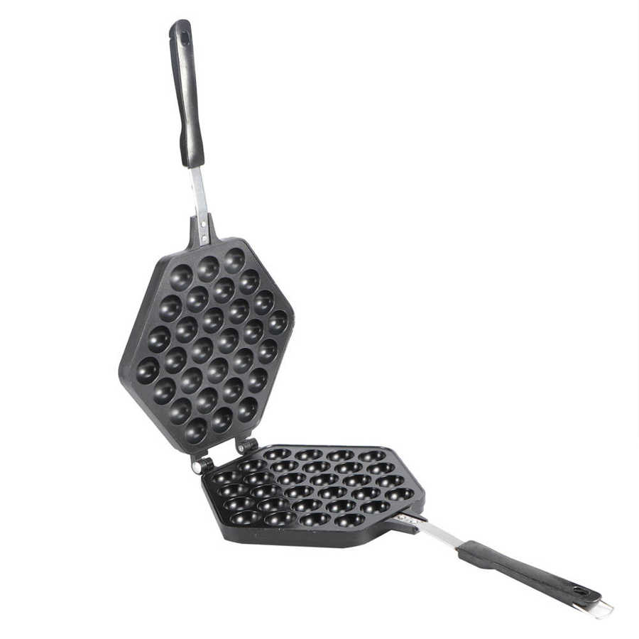 Waffles Maker Mold Non-Stick Double-Side Waffle Baking Mold Pan Waffle Cone Maker Baking Tool Breakfast Cake Maker