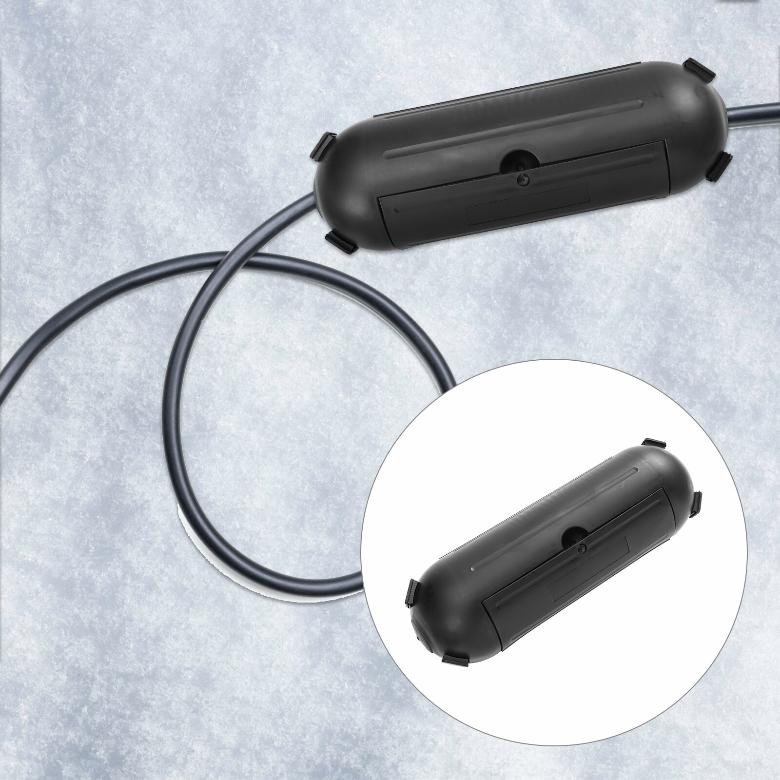 Housse de sécurité pour rallonge, 3 pièces, pour l&#39;extérieur, protection de connexion étanche