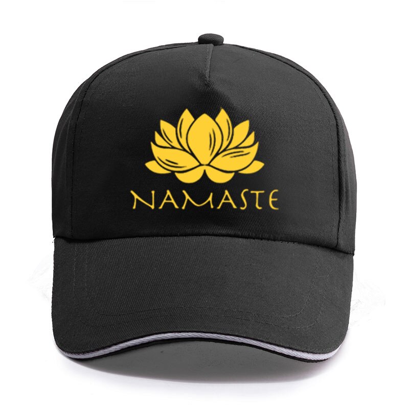 2020 Nuova Estate Namaste Stampa Berretto da Baseball Unisex Degli Uomini Delle Donne di Cotone Papà Cappello Cappelli di Snapback Trucker Cap Sole-Cappelli