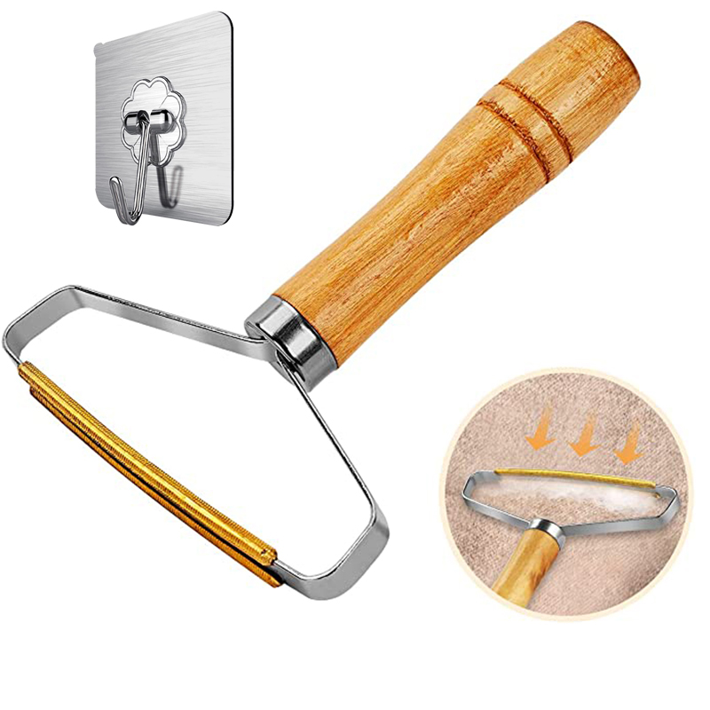 Portable Lint Remover Manual Lint Roller Clothes Brush Tools Clothes Fuzz Fabric Shaver for Woolen Coat Sweater Pet Hair Remover