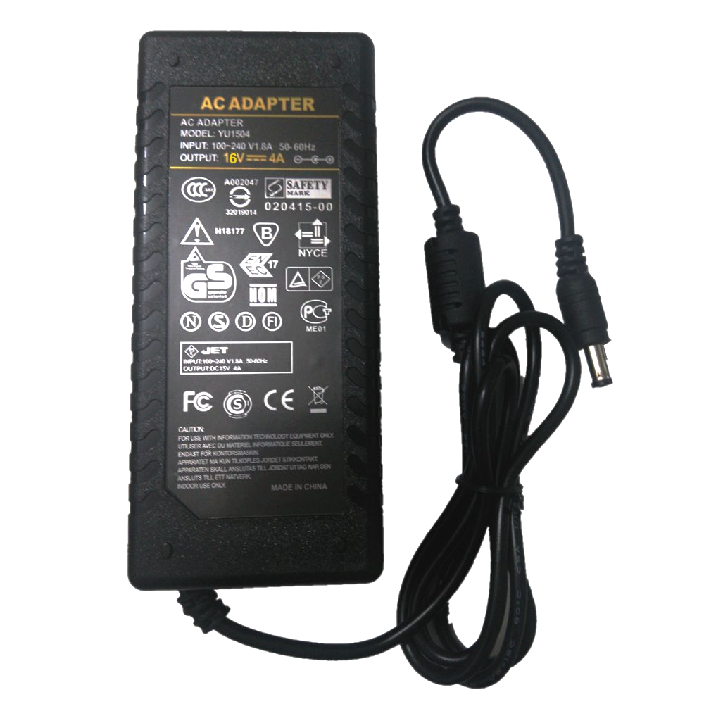 16V Switching Power Supply AC DC Adapter 16V 4A 5A 6A 64W 80W 96W LED Speaker Sound Audio Power Charger