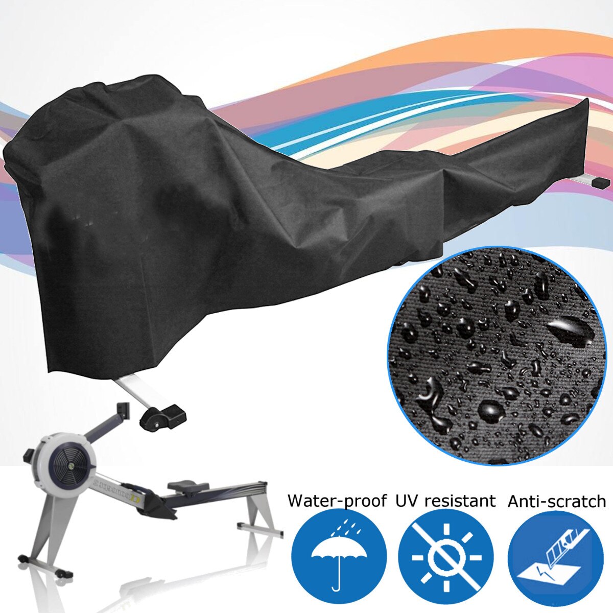 Waterproof Rowing Machine Boat Covers Rain Proof Sunproof UV Protector Speedboat Boats Cover Fishing Dust Protective Protection