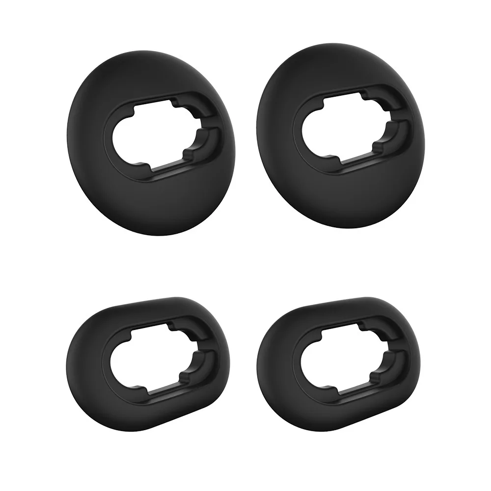 For Galaxy Buds Live Ear Tips Silicone Ear Wing Replacement Earplug for Samsung Galaxy Buds Live Accessories Anti-slip Sleeve: BROWN