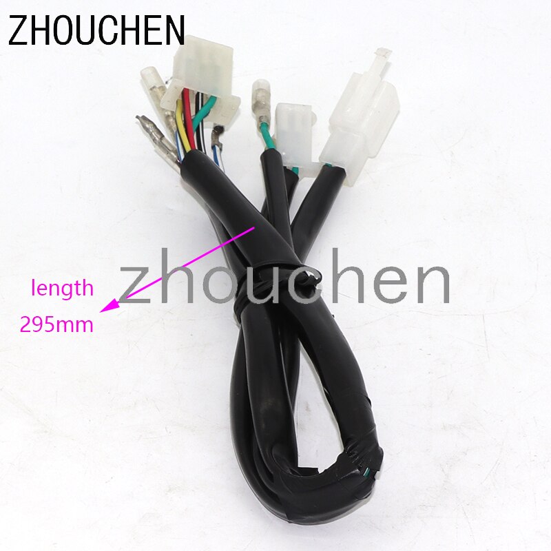 Electrics Wiring Harness CDI Solenoid Ignition Coil Key Switch Magneto Stator Electrical Cabling Fit Motorcycle Quad Bike