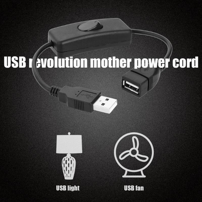 USB Gadgets USB ON OFF interrupteur câble USB 2.0 mâle à femelle rallonge câble pour lampes LED/DC