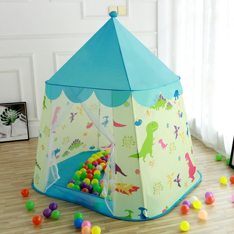 Dinosaur Kinderen Tent Indoor Bal Pool Spel Huis Prins En Prinses Poppenhuis Tent Voor Kinderen Spelletjes Centrum