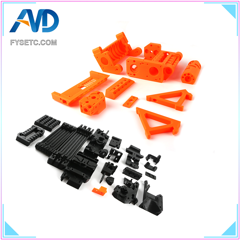 Todas las piezas impresas de Material PLA para Prusa i3 MK2.5S MK3S MMU2S Kit de actualización de Material múltiple 2S