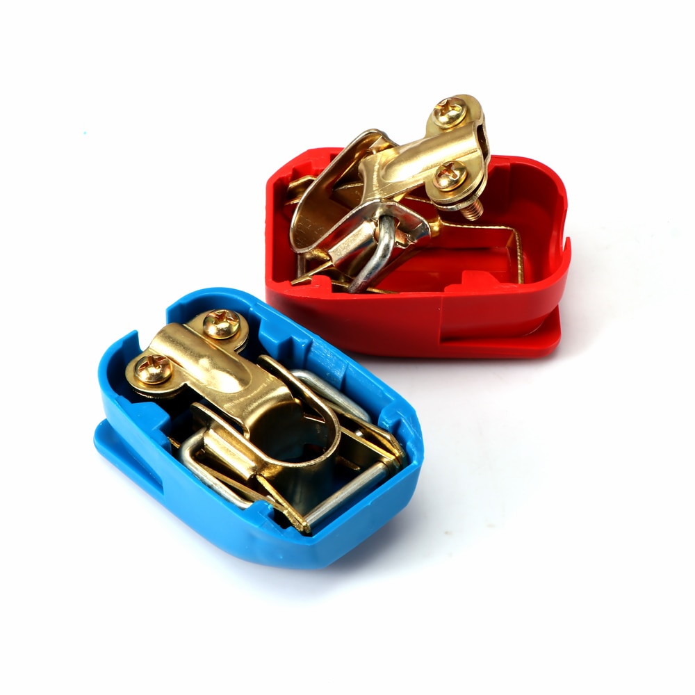Universal 1 Pair 12V Quick Release Battery Terminals Clamps Car-Styling Battery Terminal For Car Caravan Boat Motorcycle