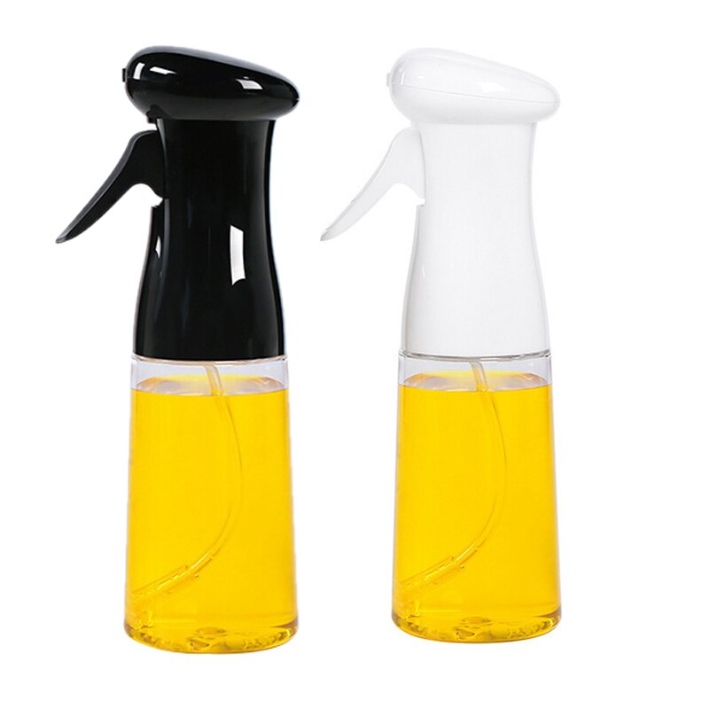 210Ml Huishoudelijke Keuken Eetbare Olie Spray Fles Olijfolie Spray Fles Lekvrije Olie Pot Glas Spray Fles