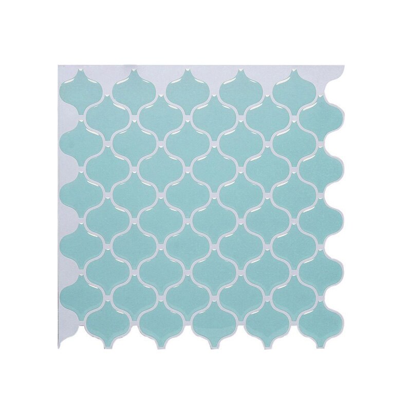 1 sztuk naklejki płytki mozaikowy wzorek samoprzylepne naklejki ścienne na wystrój salonu kuchnia wystrój łazienki 10*10Cm: 3