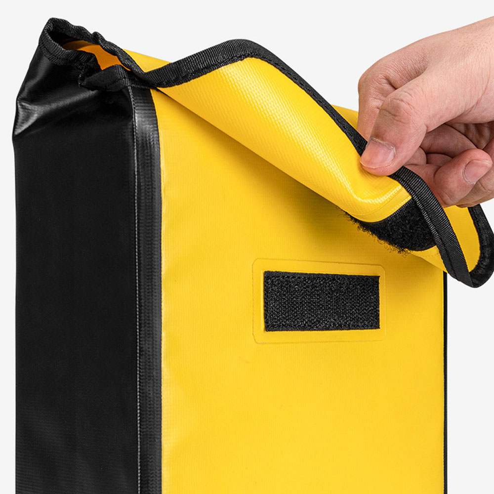 ROCKBROS Borsa Manubrio Bici Impermeabile 4-5L – Nero Oro Per MTB E Ciclismo