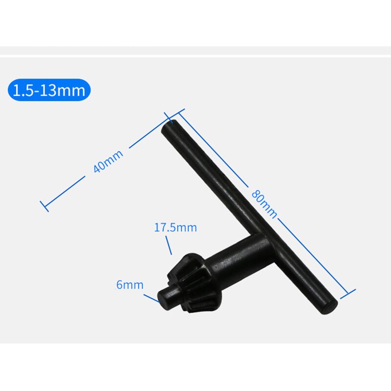 Mini Drill Chuck Micro 0.3-4mm Taper Mount Drill Chuck and Wrench Chuck Key Lathe drill accessory: 1.5-13