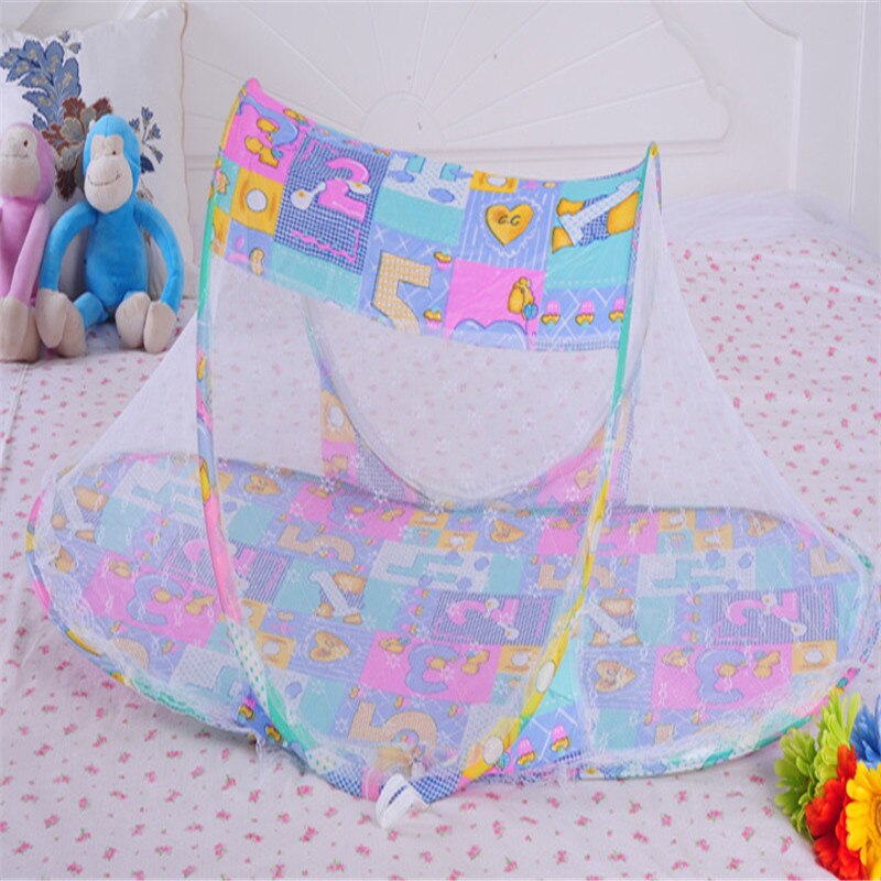 1Pcs Foldable Baby Mosquito Tent Portable Durable Cute Travel Infant Bed Net Instant Crib Tool#84448