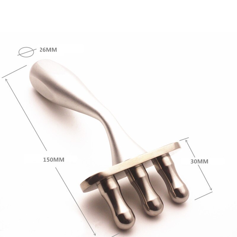 Magnetic fork meridian drainage acid magnetic point massage stick lymphatic magnetic therapy fork meridian activation body massa