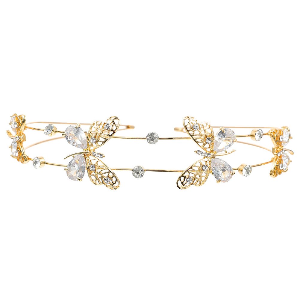 Rhinestone Double Band Hair Hoops Party Rhinestone Headband