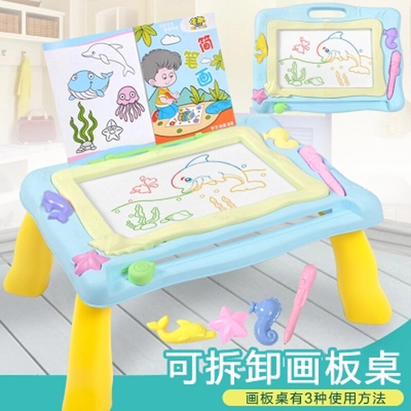 Multi-Function Big Size Painting Graffiti Board Toys ABS Material Magnetic Educational Write&amp;Drawing Board Desk Toy For Children