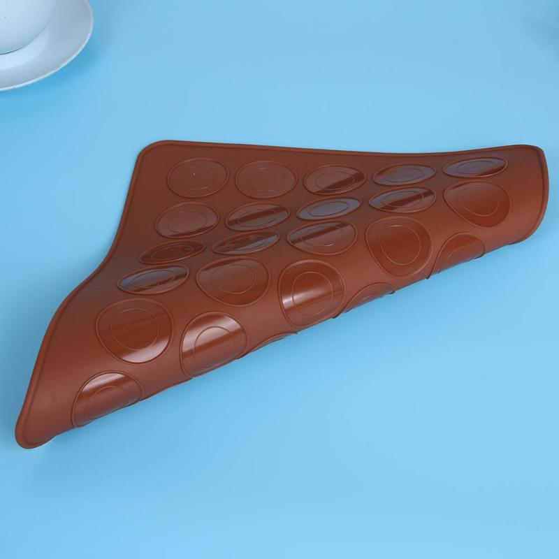 30- huls silikone pad ovn macaron silikone non-stick bagemåtte bagepande wienerbrød kage pad bageværktøj