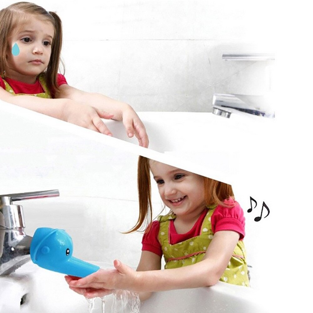 Faucet Extender Sink Handle Extension Toddler Kid Bathroom Children Hand Wash Wash Tools Extension of The Water Trough Bathroom