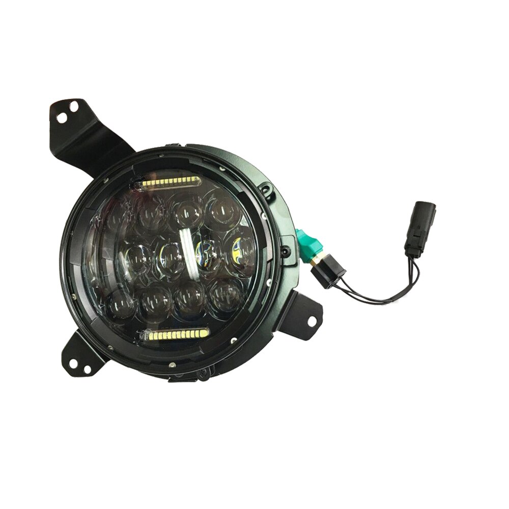 Car Front Head Light Lamp Install Support Mount Brackets Metal Exterior Holder For Jeep Wrangler JL Up Car Styling