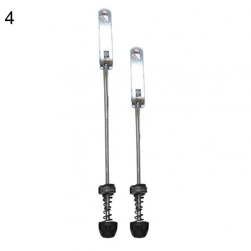 1Pair Bike Bicycle Cycling Wheel Hub Skewers Quick Release Bolts Axle Set Quick Release Bolt Cycling Outdoor: Silver