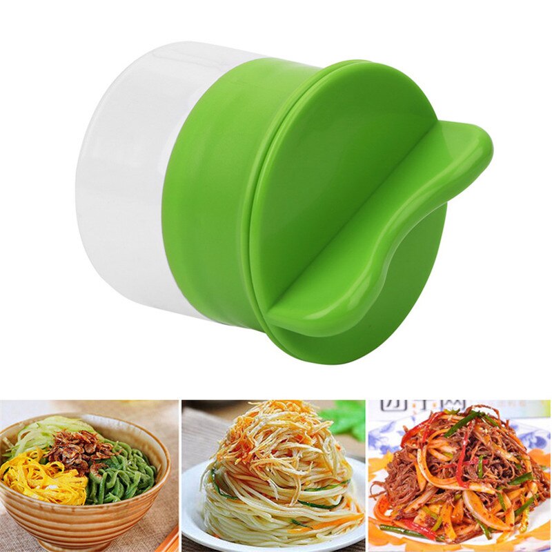 Blades Plantaardige Spiralizer Slicer Handheld Spiraal Cutter Fruit Rasp Koken Gereedschap Spaghetti Pasta Keuken Gadget