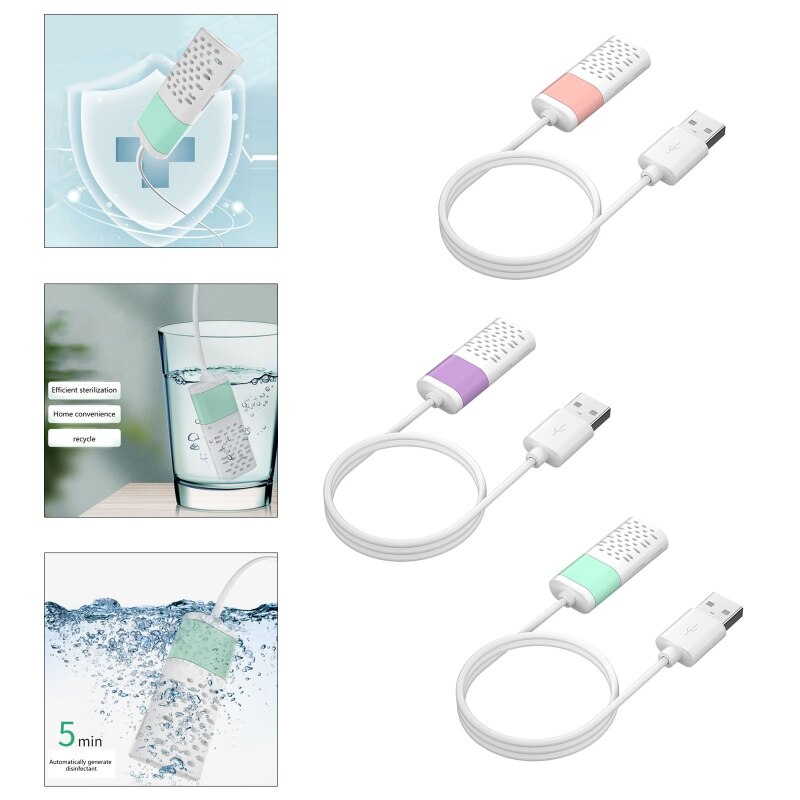 Portable Disinfectant Generator Homemade DIY Electric Hypochlorous Acid Water Making Sterilizing Machine Device for Retailsale