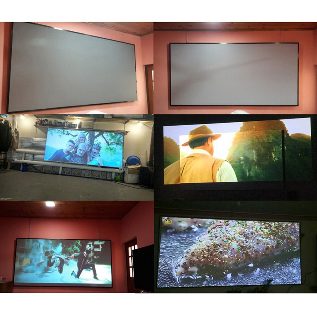 30inch Easy To Use Portable Projection Movie Screen For Meeting Shcool