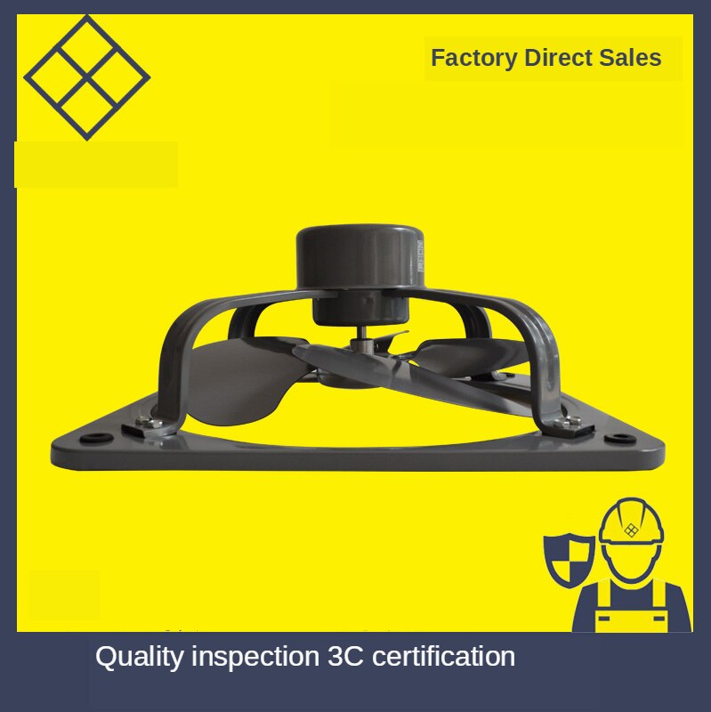 12 inch Powerful Industrial Ventilation Extractor Metal Axial Exhaust Commercial Air Blower Fan for Kitchen Bedroom